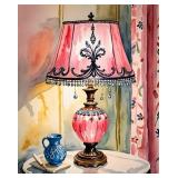 Pink Illumination I LTD EDT Canvas Van Gogh LTD