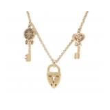 Givenchy Lock & Key Necklace