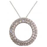 Brilliant 2.00 ct VS Lab Diamond Necklace