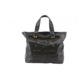 MARC JACOBS Black Logo Tote Bag