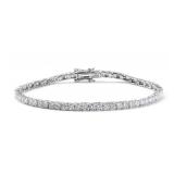 Brilliant 4.65 ct VS Lab Diamond Tennis Bracelet