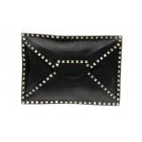 Valentino Rockstudded Clutch Bag