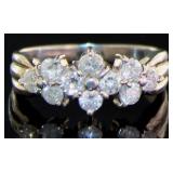 Platinum 1.00 ct Natural Brilliant Diamond Ring