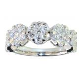 Brilliant 2.05 ct VS Lab Diamond Designer Ring