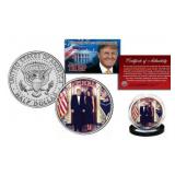 Donald & Melania Trump Christmas Photo Coin