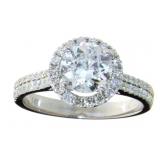 14kt Gold 1.78 ct Brilliant Natural Diamond Ring