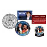 Donald & Melania Trump Official Coin