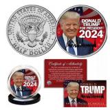 Donald Trump for President 2024 Half Dollar Coin