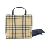 Burberry PVC Nova Check Handbag