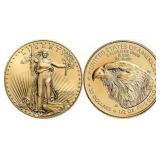 1/2 oz  American Eagle $25.00 Gold Coin