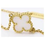 Van Cleef & Arpels 18kt Gold Alahambra Bracelet