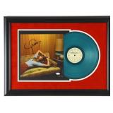 Autographed Taylor Swift Vinyl Display