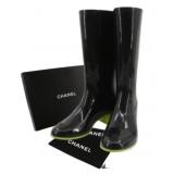 CHANEL Rain Boots w/ Box Size 36