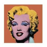 Warhol Shot Orange Marilyn Lithograph