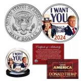 Donald Trump & Uncle Sam Coin