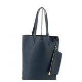 Tiffany Leather Tote Bag W/ Pouch