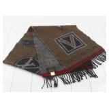 Louis Vuitton Echarpe LV Sticker Brown Scarf