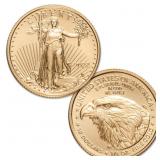 1/4 oz.  American Eagle $10.00 Gold Coin