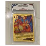 Pokï¿½mon Gold Custom Charizard Card