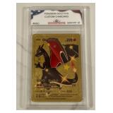 Pokï¿½mon Gold Charizard Card