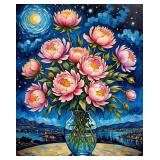 Moonlit Peony