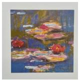 Claude Monet WATER LILLIES Detail I Lithograph