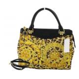 Versace PVC Leopard 2WAY Bag