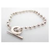 Gucci Ball Chain  Silver Bracelet