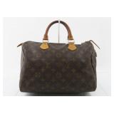 Louis Vuitton Monogram Speedy 30 Boston Bag