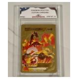 Pokï¿½mon Gold Charizard Card