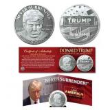 Donald Trump Mugshot Tribue Coin