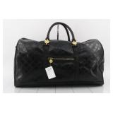 Versace Leather Boston Bag