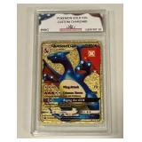 Pokï¿½mon Gold Custom Charizard Card