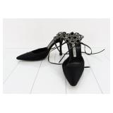 Manolo Blahnik Satin Pumps Size 36