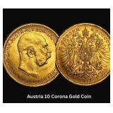 Austria 10 Corona Gold Coin