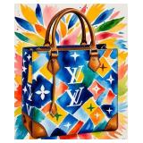 LV Color Tote Tribute I LTD EDT Van Gogh LTD