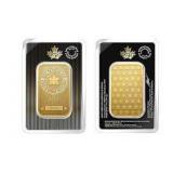 1oz - Royal Canadian Mint Gold Bar