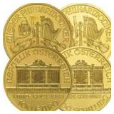 1 oz.  Vienna Austria .999 Fine Gold Phliharmonic