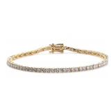 Brilliant 3.00 ct VS Lab Diamond Tennis Bracelet