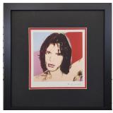 McJagger Print Plated Signed by Andy Warhol