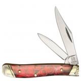 Rough Ryder Peanut Red Roses Knife