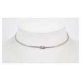 Fendi Silver Choker