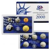 2000 US Mint Proof Set w