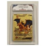 Pokï¿½mon Gold Custom Charizard Card