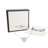 Gucci Heart Silver Bracelet