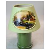 2005 Thomas Kinkade Candle Shade with Candle