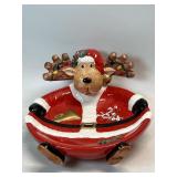 Reindeer cookie plate