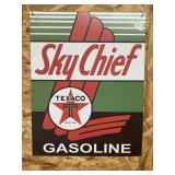 Andy Rooney Made In USA Sky Chief Texaco Sign