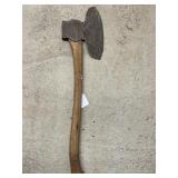 Antique Broad Axe 32"