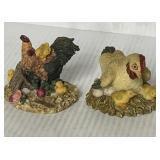 Rooster and Chicken Decor